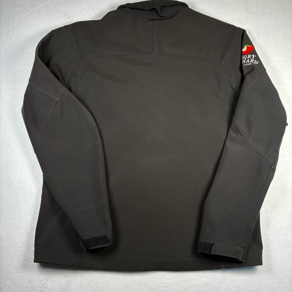 Patagonia Jacket Men’s Polartec Windbloc Black Angry Orchard Logo XL EUC - Picture 6 of 10